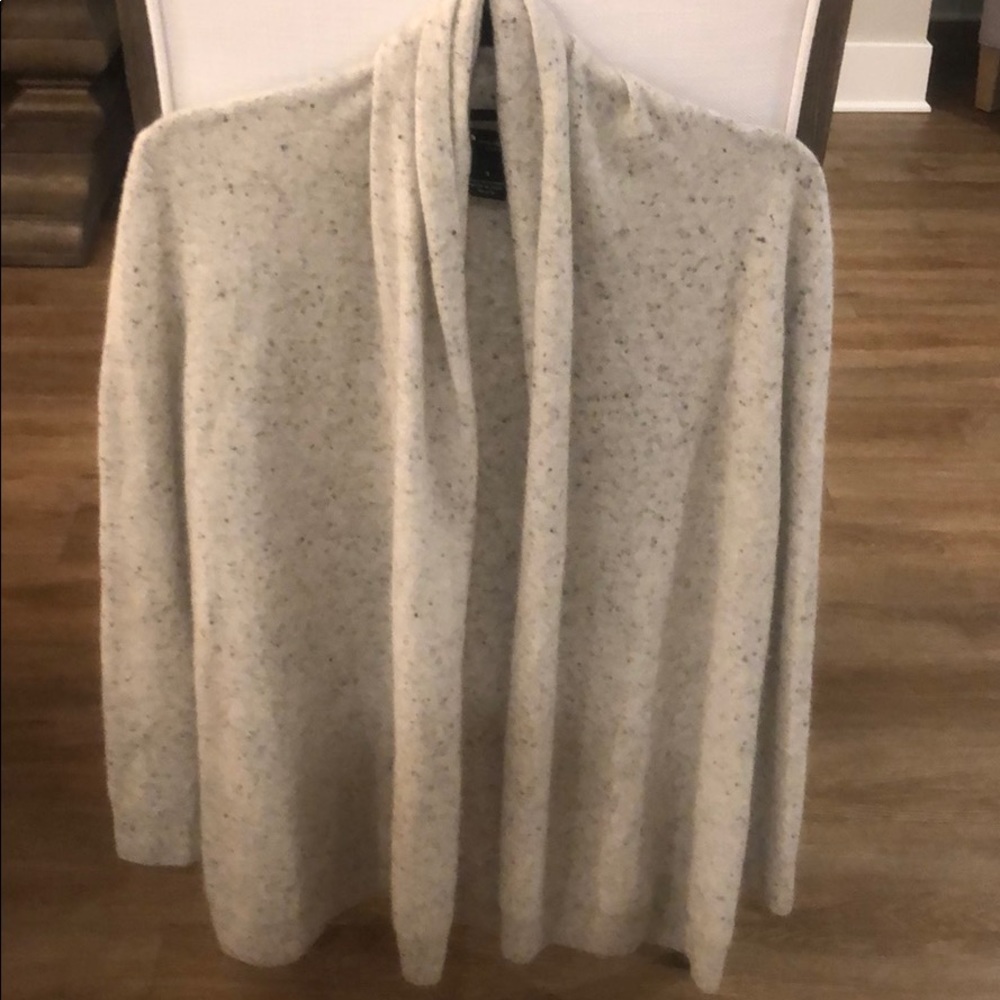Wrap sweater